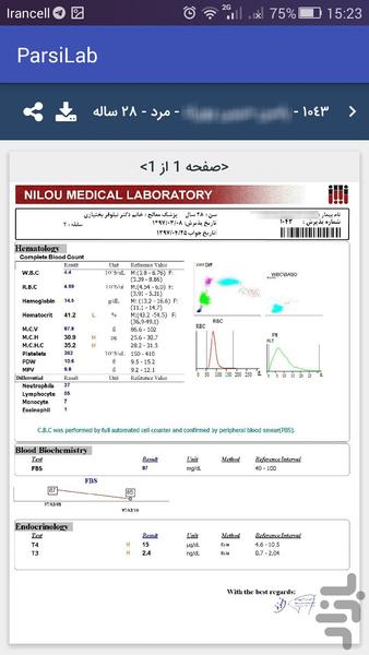 پارسی لب - عکس برنامه موبایلی اندروید