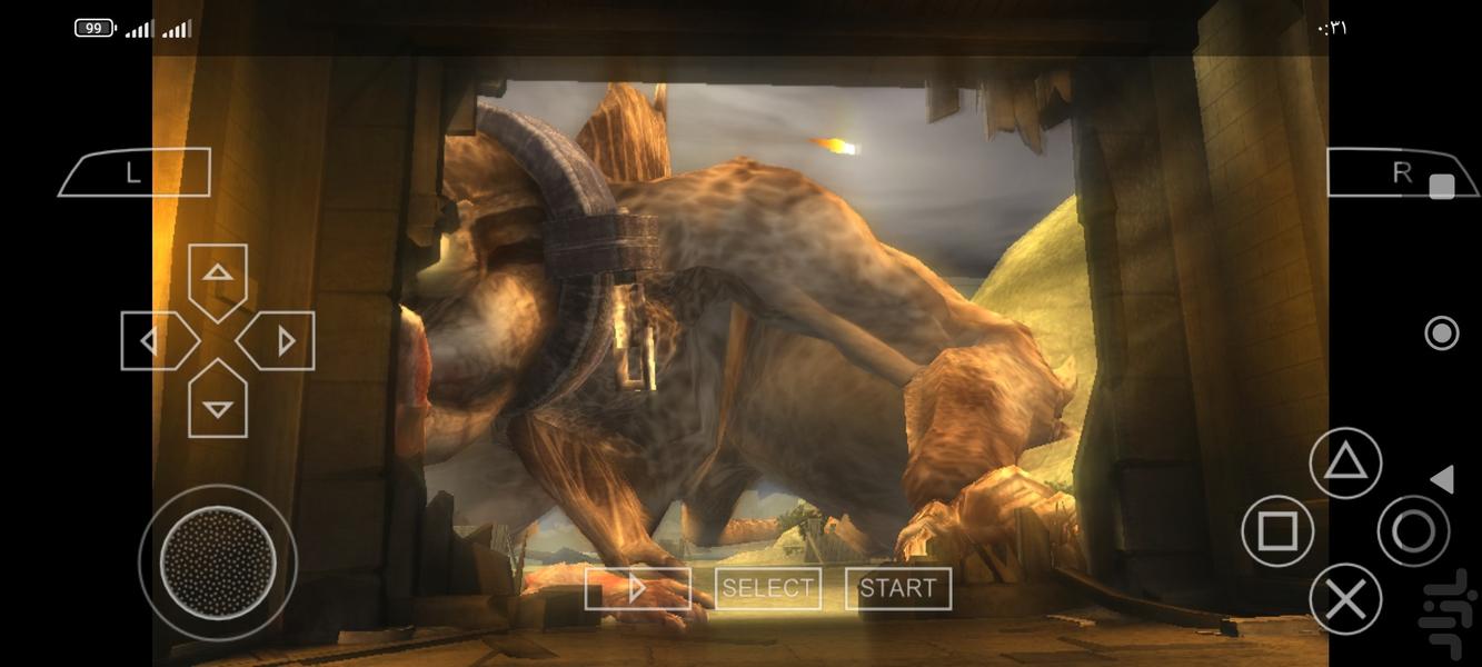 خدای جنگ شمشیر الیمپیوس - Gameplay image of android game