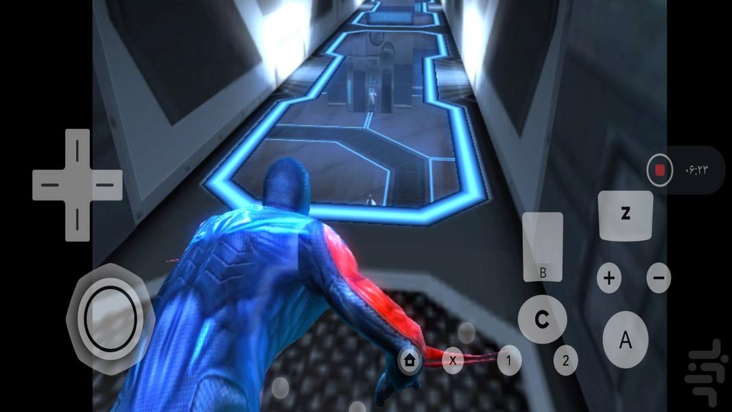 بازی مرد عنکبوتی لبه زمان - Gameplay image of android game