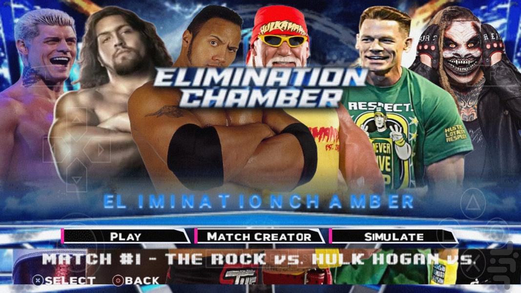 کشتی کج wwe۲k۲۴ v۲ - عکس بازی موبایلی اندروید