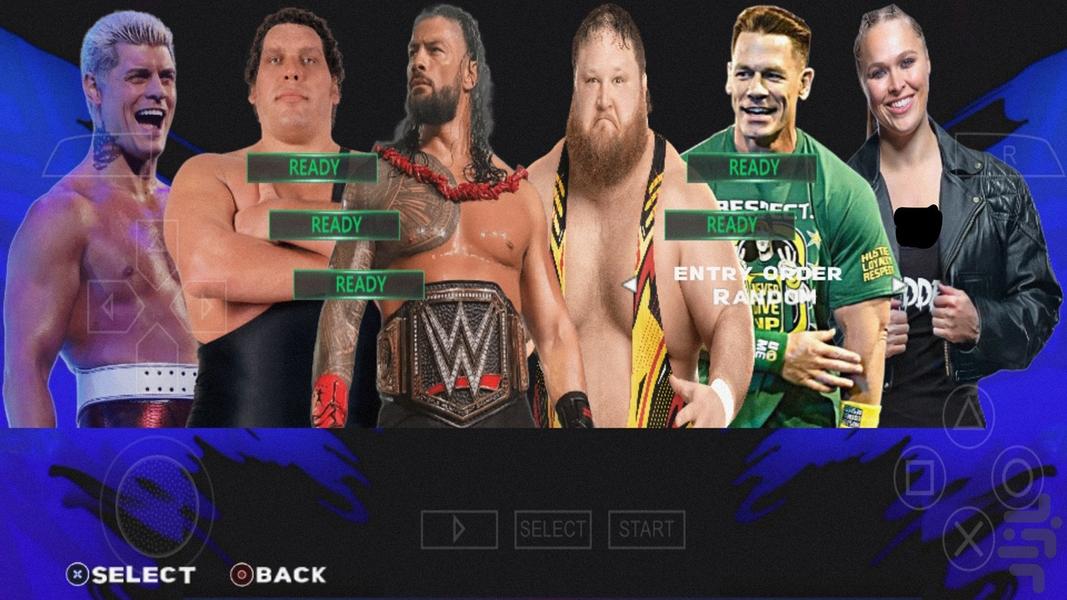 کشتی کج wwe۲k۲۴ v۲ - عکس بازی موبایلی اندروید