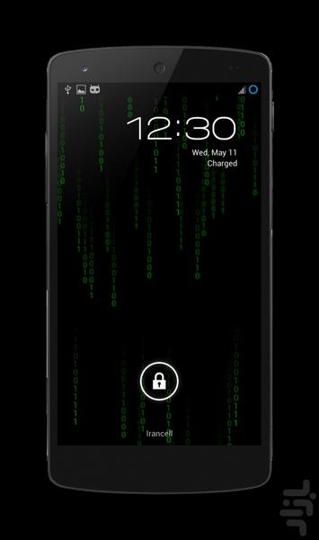 پس زمینه زنده هکر - Image screenshot of android app