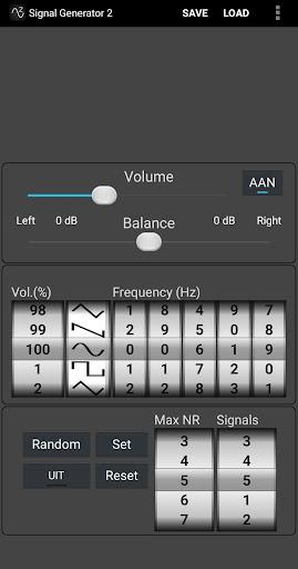 Sound Signal Generator 2 - عکس برنامه موبایلی اندروید