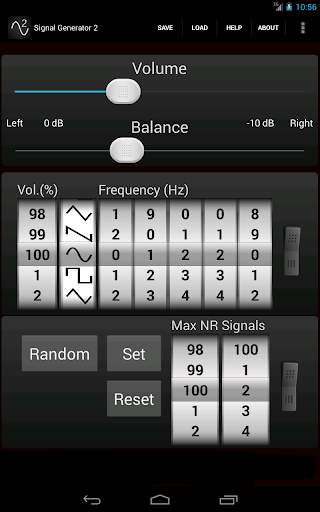 Sound Signal Generator 2 - Image screenshot of android app