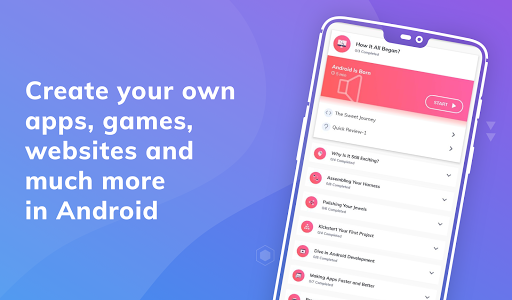 Learn Android App Development - عکس برنامه موبایلی اندروید