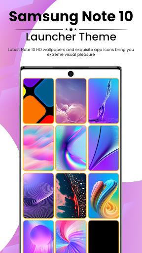 Galaxy Note 10 Launcher-Samsung Theme - عکس برنامه موبایلی اندروید