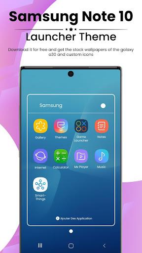 Galaxy Note 10 Launcher-Samsung Theme - عکس برنامه موبایلی اندروید