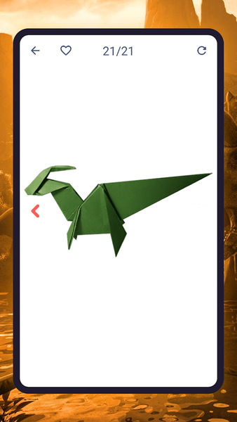 How to make origami dinosaurs - عکس برنامه موبایلی اندروید