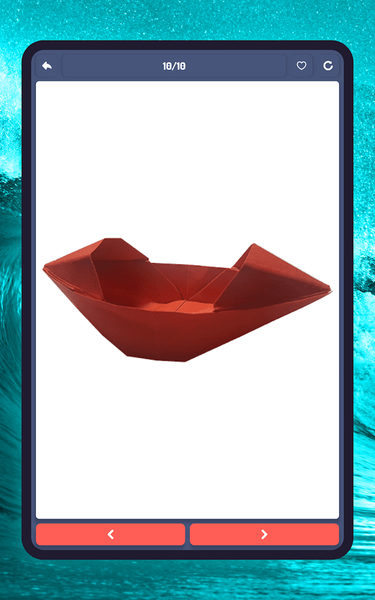 Origami ships, boats - عکس برنامه موبایلی اندروید
