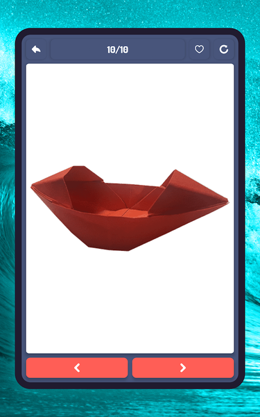Origami ships, boats - عکس برنامه موبایلی اندروید
