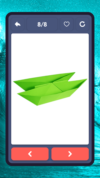 Origami ships, boats - عکس برنامه موبایلی اندروید