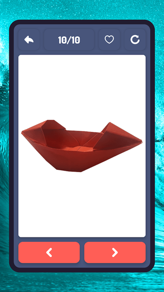 Origami ships, boats - عکس برنامه موبایلی اندروید