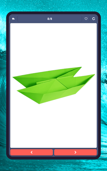 Origami ships, boats - عکس برنامه موبایلی اندروید