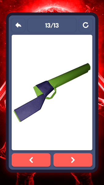 Origami weapons, paper schemes - Image screenshot of android app