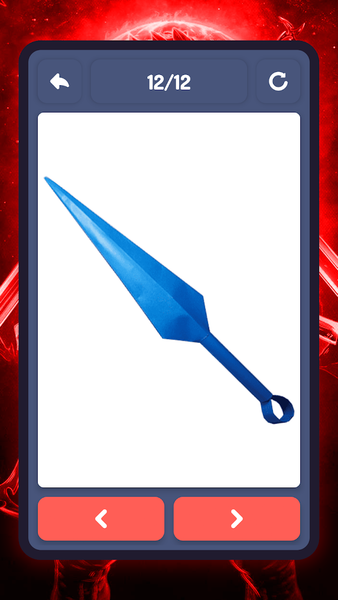 Origami weapons, paper schemes - Image screenshot of android app