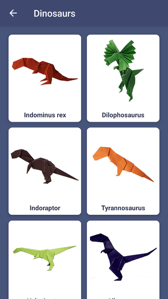 Origy: Origami from paper - Image screenshot of android app