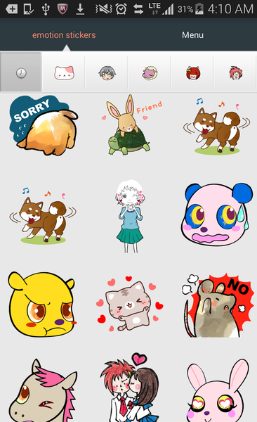 Emoji Stickers - Image screenshot of android app