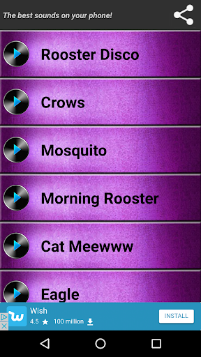 Animal Ringtones - Image screenshot of android app