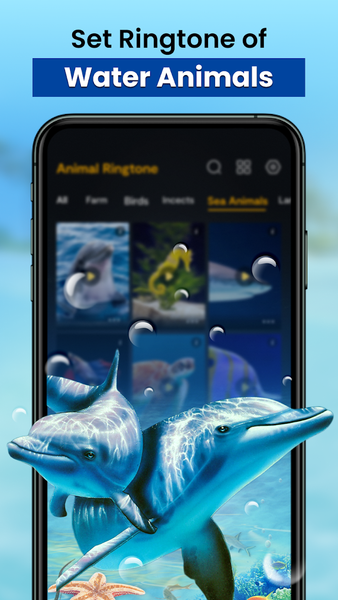 Animal sounds & wallpaper - عکس برنامه موبایلی اندروید