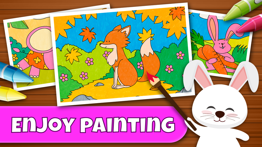 Animal Coloring Book for Kids - عکس برنامه موبایلی اندروید