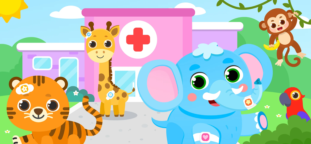 Animal Hospital — Baby Games - Gameplay image of android game