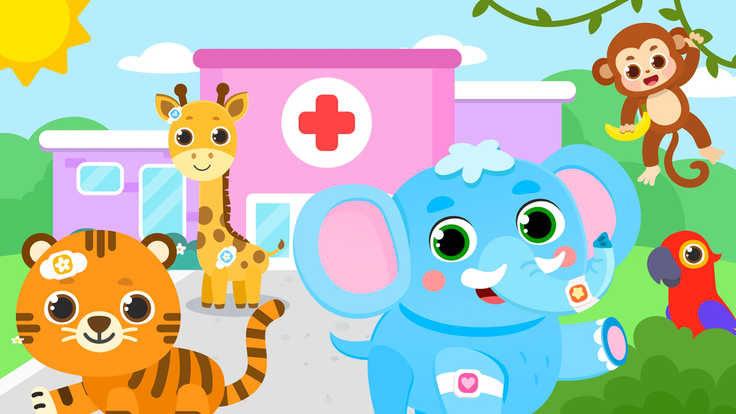 Animal Hospital — Baby Games - عکس بازی موبایلی اندروید