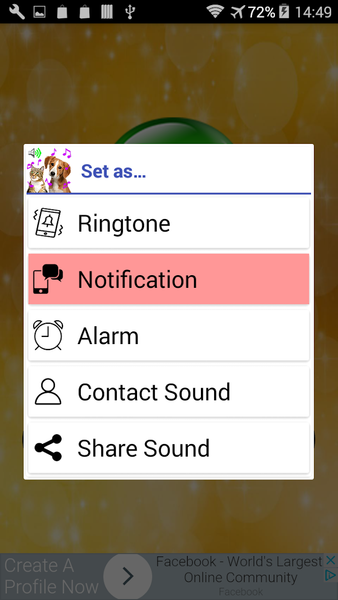 Animal Ringtones - عکس برنامه موبایلی اندروید