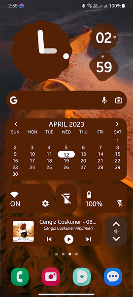 Animated Color Widgets - Image screenshot of android app