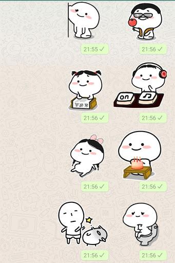 Animated Pentol Stickers WASti - عکس برنامه موبایلی اندروید