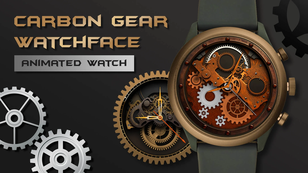 Animated Gears Watchfaces - عکس برنامه موبایلی اندروید