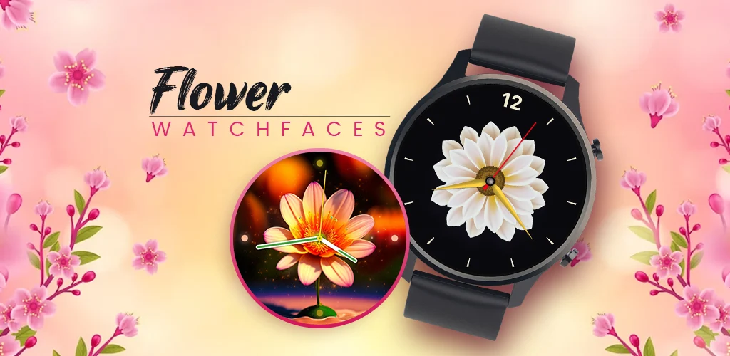 Flower Watchfaces - عکس برنامه موبایلی اندروید