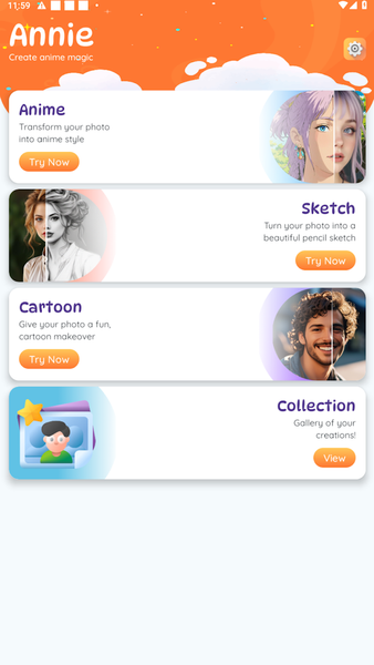 Annie: AI Photo Generator - Image screenshot of android app