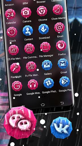 Anime Girl Theme - Image screenshot of android app