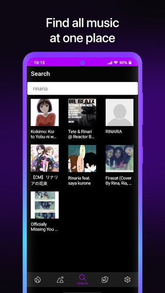 Anime Music - Anime Music App - عکس برنامه موبایلی اندروید