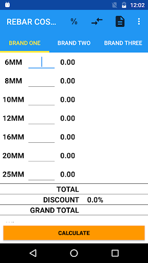 Steel TMT RebarCost Calculator - عکس برنامه موبایلی اندروید