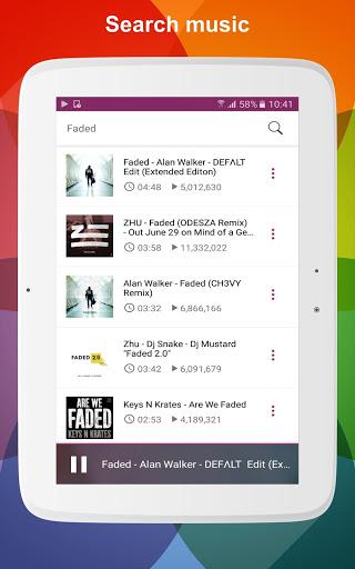 Free Music: FM Radio & MP۳ Player - عکس برنامه موبایلی اندروید