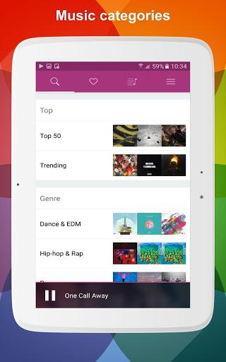 Free Music: FM Radio & MP۳ Player - عکس برنامه موبایلی اندروید