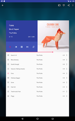 Shuttle Music Player (Legacy) - عکس برنامه موبایلی اندروید