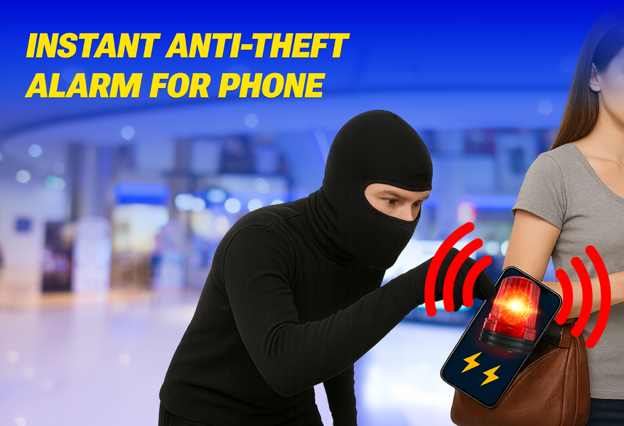 Anti Theft Alarm For Phone - عکس برنامه موبایلی اندروید