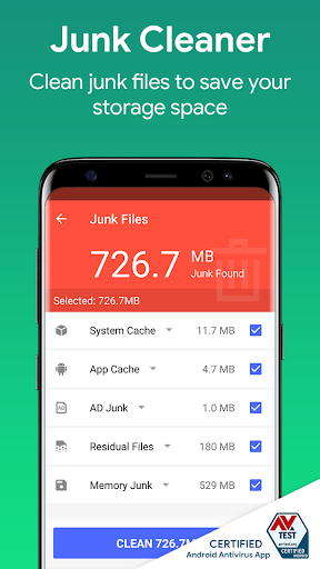 Virus Cleaner - Phone security - Image screenshot of android app