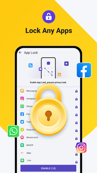 Ora Security: clean, antivirus - عکس برنامه موبایلی اندروید