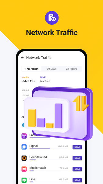 Ora Security: clean, antivirus - عکس برنامه موبایلی اندروید