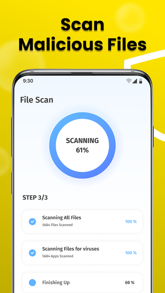 Antivirus: Virus Cleaner, Junk - عکس برنامه موبایلی اندروید