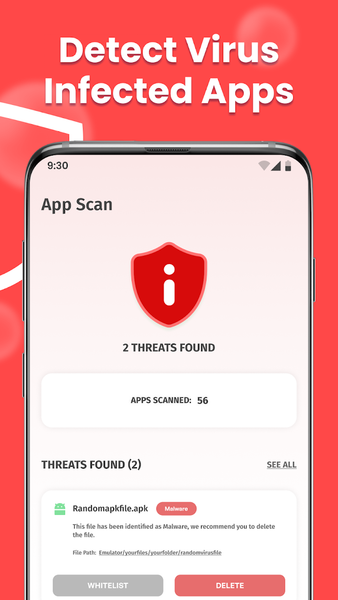 Antivirus: Virus Cleaner, Junk - عکس برنامه موبایلی اندروید