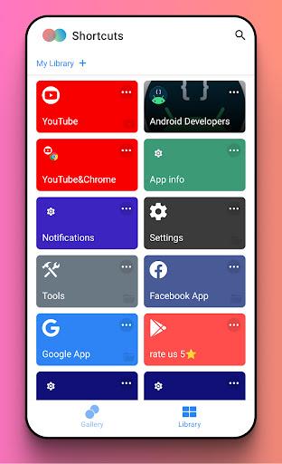 Shortcut - عکس برنامه موبایلی اندروید