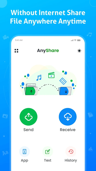 AnyShare – Rapid File Transfer - عکس برنامه موبایلی اندروید