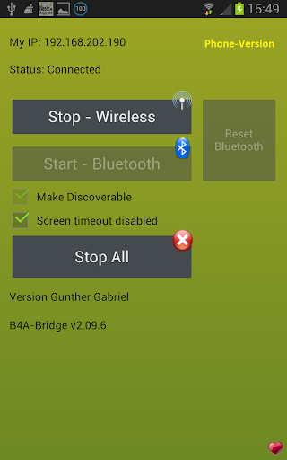 B4A-Bridge Plus - Image screenshot of android app