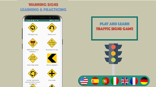 Traffic Signs Game: Drive Quiz - عکس برنامه موبایلی اندروید