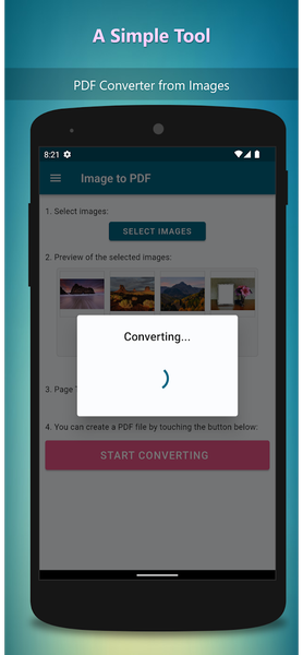 Photo to PDF: Convert to PDFs - Image screenshot of android app