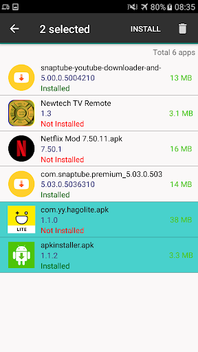 APK Installer - عکس برنامه موبایلی اندروید